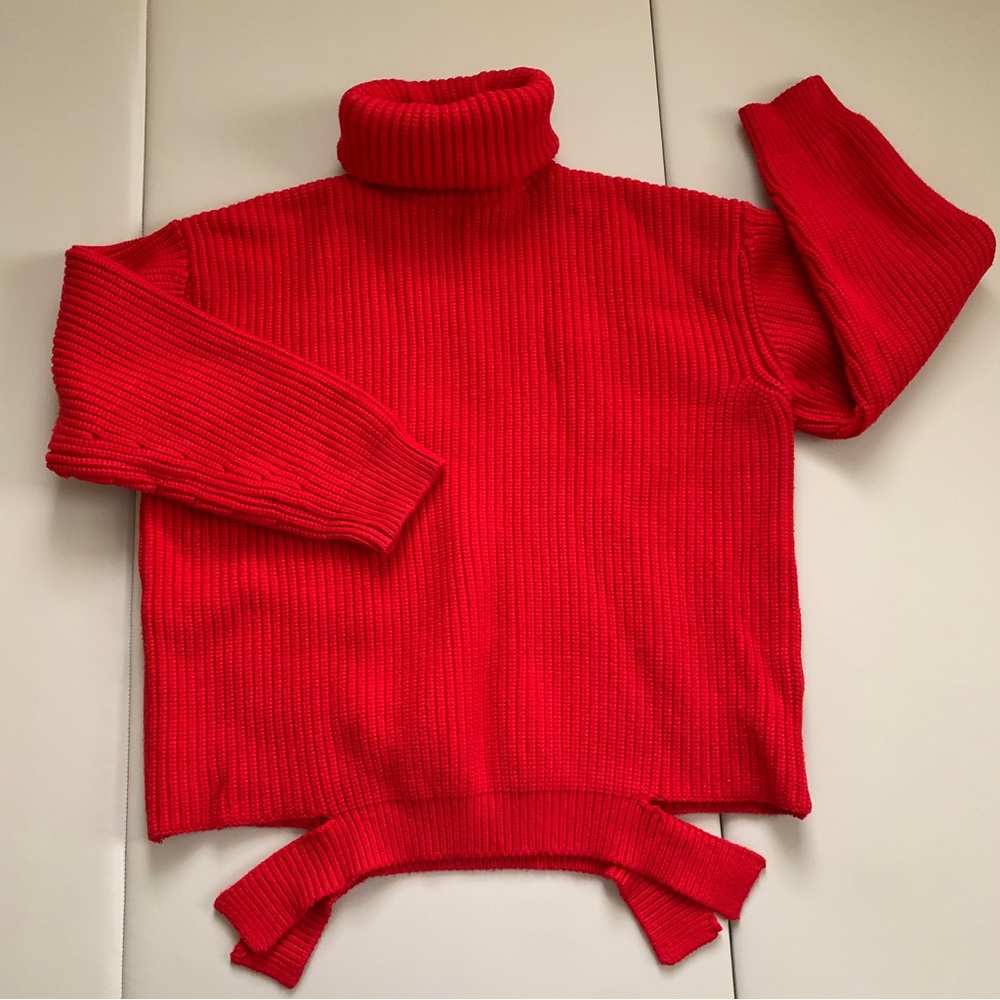 Oversized Red Sweater